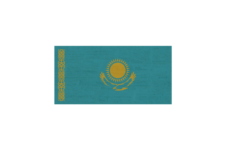 Kazachstab flaga